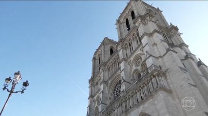 Catedral de Notre-Dame, em Paris, reabre torres após restauração