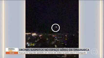 Aeroporto é fechado após presença de drones suspeitos no espaço aéreo da Dinamarca