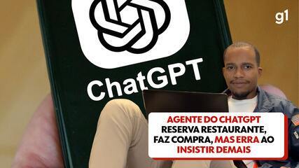Agente do ChatGPT reserva restaurante, faz compra, mas erra ao insistir demais