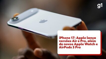 Apple anuncia o novo Iphone 17
