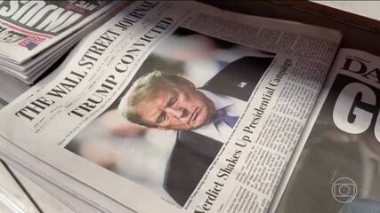 Trump processa jornal por reportagem sobre Epstein