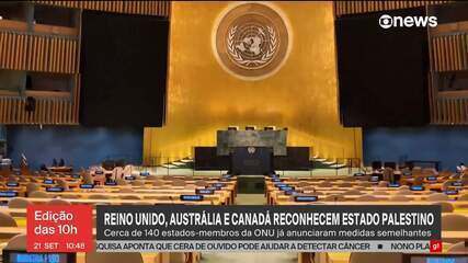 Reino Unido, Austrália e Canadá reconhecem Estado Palestino