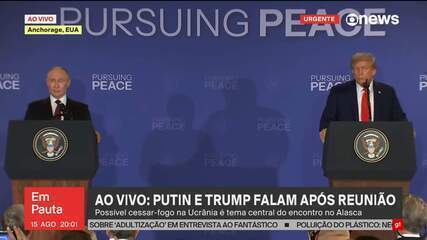 Putin agradece apoio de Trump e anuncia que não há acordo sobre guerra contra Ucrânia