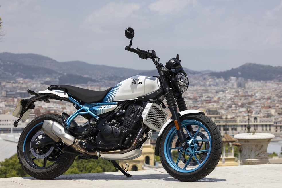 Royal Enfield Guerrilla 450 — Foto: divulgação/Royal Enfield