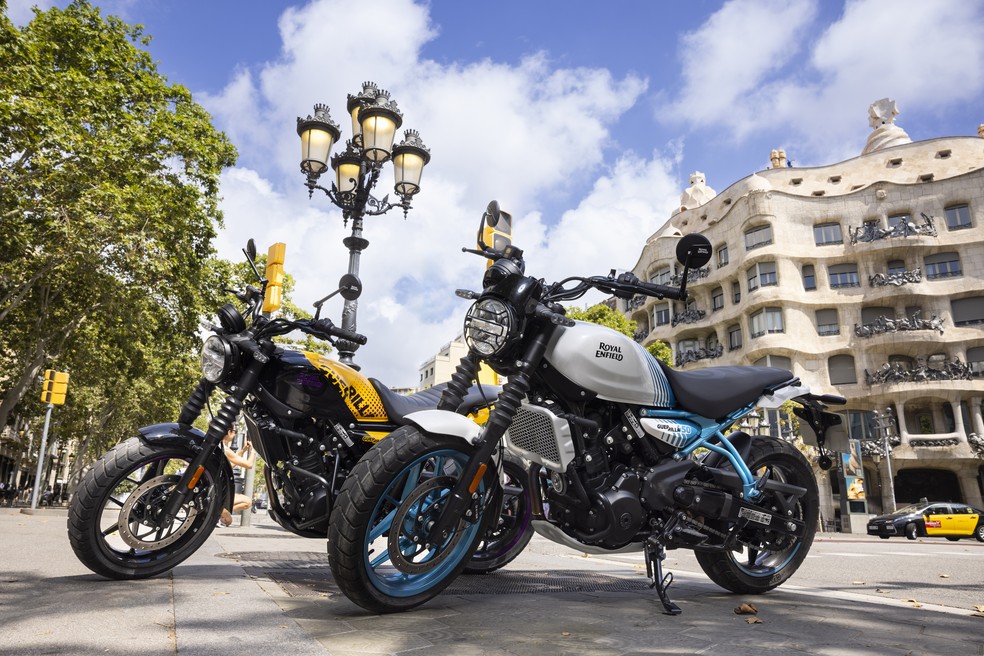 Royal Enfield Guerrilla 450 — Foto: divulgação/Royal Enfield