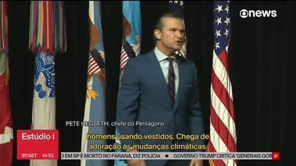 Secretário de Trump critica 'generais gordos' e diversidade nas Forças Armadas