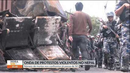 Sobe o número de mortos nos protestos no Nepal Sobe o número de mortos nos protestos no Nepal