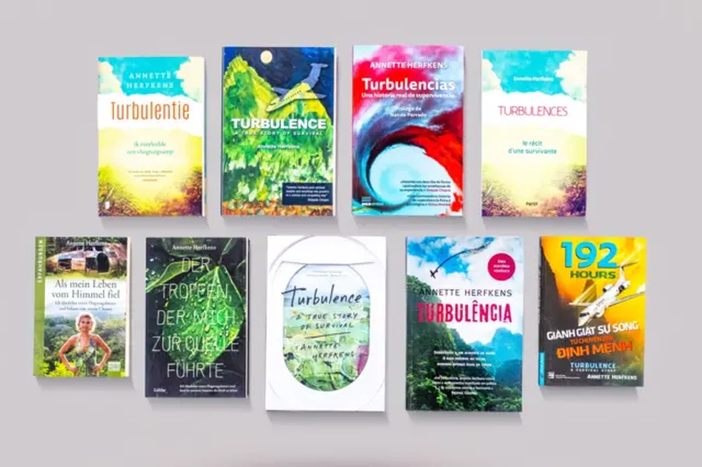 Annette Herfkens escreveu sua história em um livro traduzido a vários idiomas, inclusive o português — Foto: Arquivo pessoal via BBC