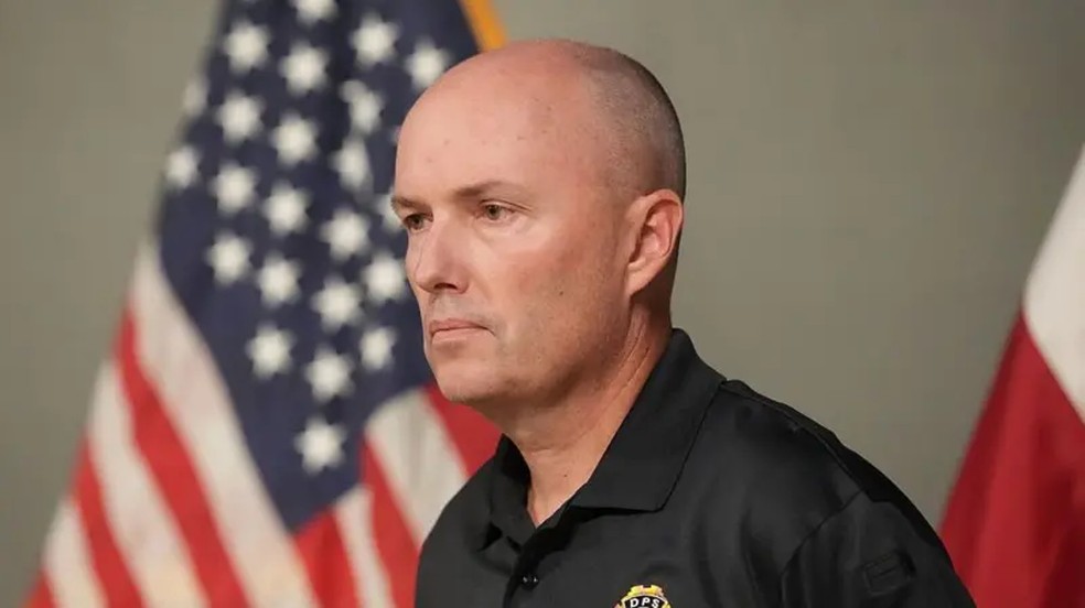 Spencer Cox tem sido uma das vozes mais ouvidas nos EUA após a morte de Charlie Kirk. — Foto: Getty Images via BBC