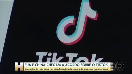 Trump confirma acordo com a China sobre operações do TikTok nos EUA Trump confirma acordo com a China sobre operações do TikTok nos EUA