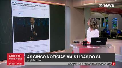 Em 1º programa após suspensão, Jimmy Kimmel diz que não tinha intenção de 'fazer piada'