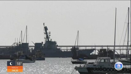 Caças venezuelanos sobrevoam navio americano no Caribe