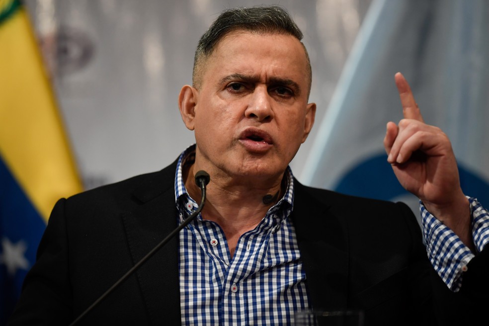 Tarek William Saab, procurador-geral da Venezuela — Foto: Federico Parra/AFP