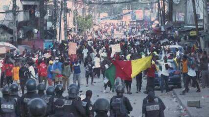Manifestações nos Camarões à medida que os resultados das eleições se aproximam
