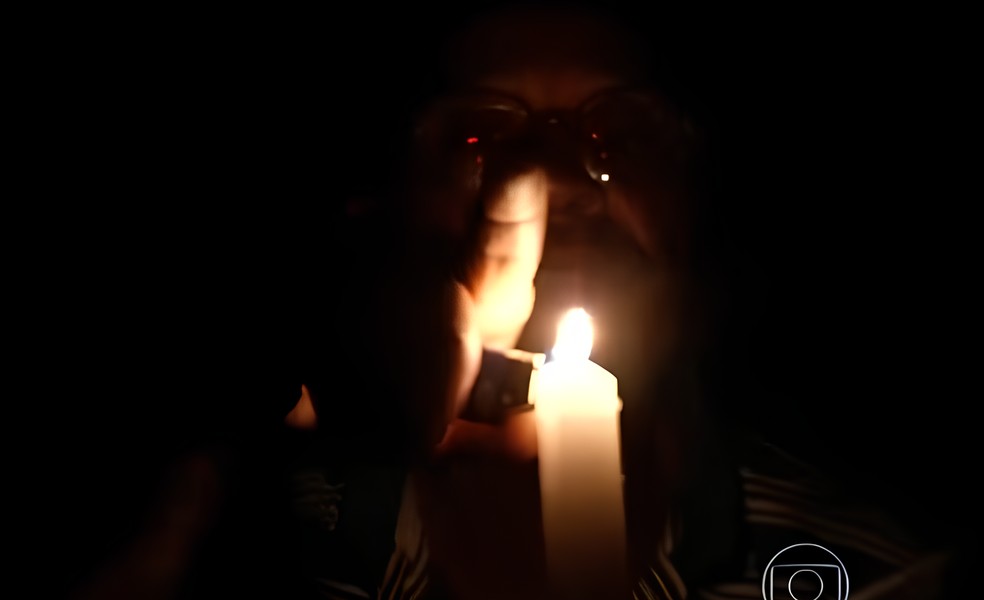 Apagão atinge municípios do Maranhão na madrugada desta terça-feira (14) — Foto: Reprodução/Bom Dia Brasil