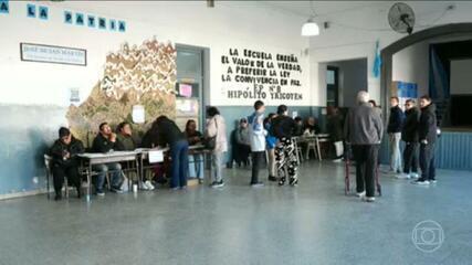 Argentinos vão às urnas renovar o congresso