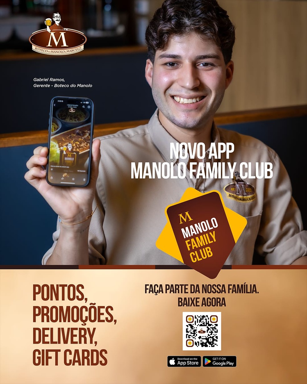 App Manolo Family Club — Foto: Divulgação