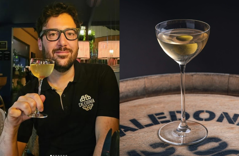 O bar Caledonia tem cinco drinks não alcoólicos em sua carta de bebidas — Foto: Maurício Porto