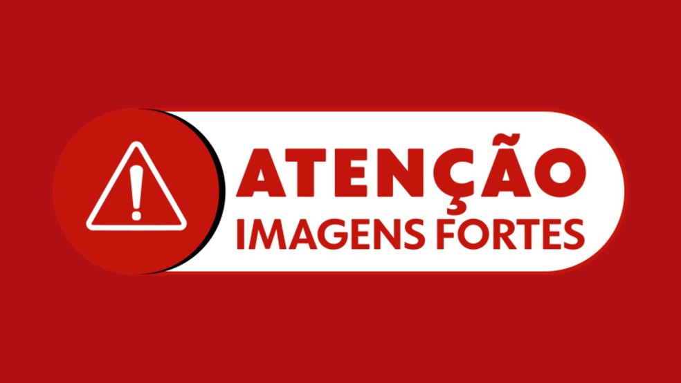 Atenção, imagens fortes — Foto: Reprodução
