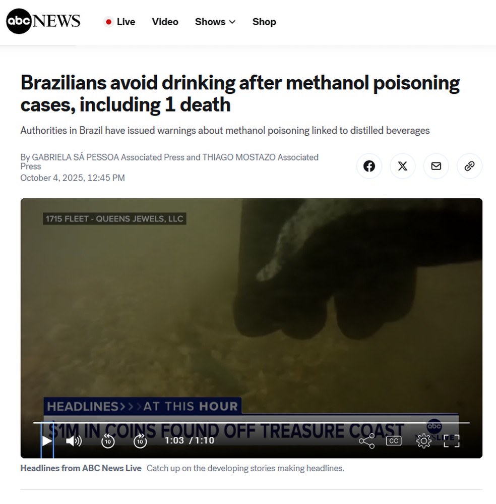 ABC News — Foto: Reprodução/ABC News