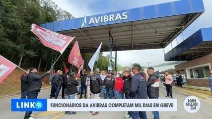 Funcionários da Avibras completam mil dias em greve