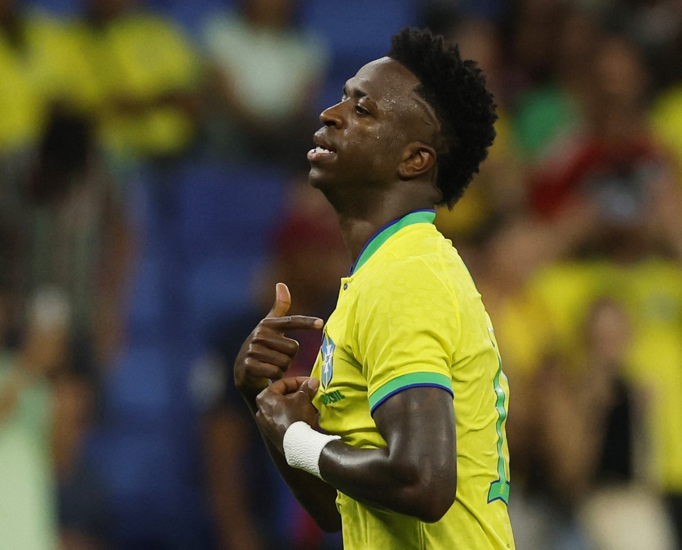 Vini Jr. — Foto: Albert Gea/Reuters