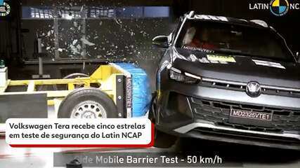 Volkswagen Tera recebe cinco estrelas em teste de segurança do Latin NCAP