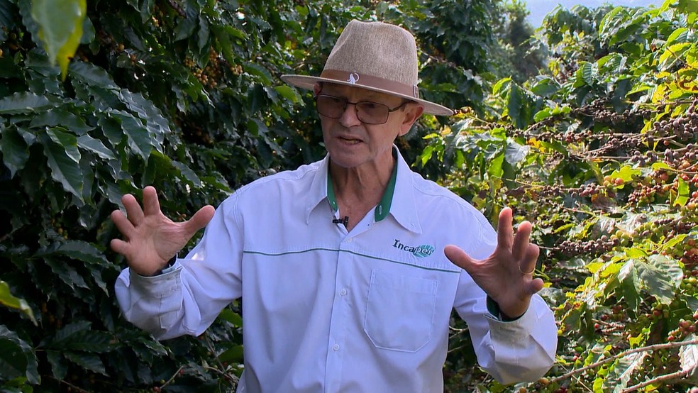 César Abel Krholing, pesquisador do Incaper — Foto: Reprodução/ TV Gazeta