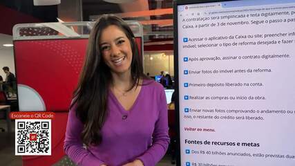 G1 em 1 Minuto: o passo a passo para entrar no programa de crédito para reforma da casa