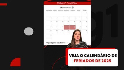 Veja o calendário de feriados de 2025