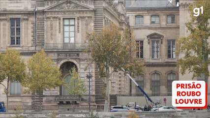 Dois suspeitos foram presos por roubo de joias no Louvre, diz mídia francesa