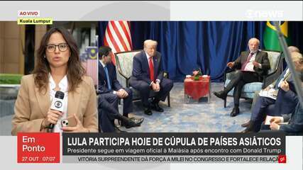 Após encontro, Trump chama Lula de 'vigoroso'