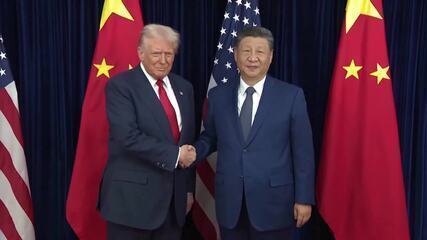 Trump e Xi Jinping se encontram na Coreia do Sul