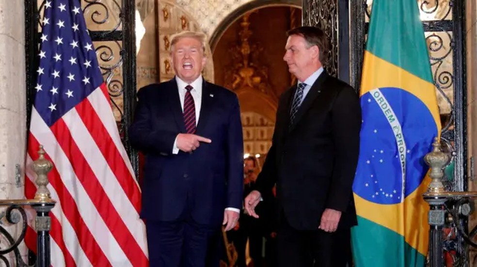 Trump tentou interferir em julgamento de Bolsonaro sem sucesso. — Foto: REUTERS