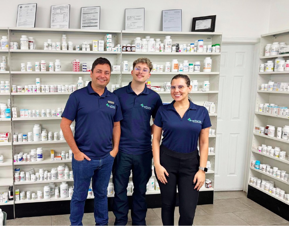 Equipe Bras Pharma. — Foto: Divulgação