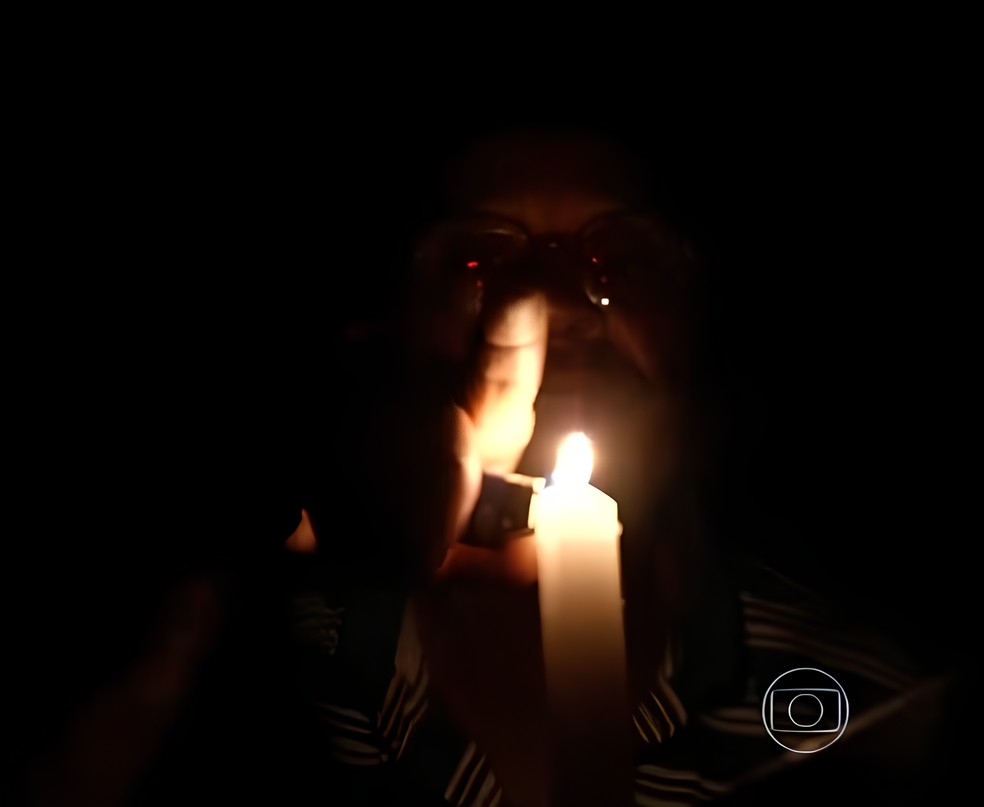Apagão atinge municípios do Maranhão na madrugada desta terça-feira (14) — Foto: Reprodução/Bom Dia Brasil