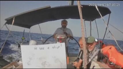 Israel intercepta último barco da flotilha rumo a Gaza