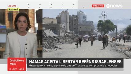 Hamas diz que aceita libertar todos os reféns em resposta a plano de Trump