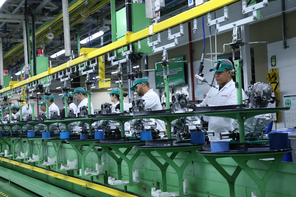 Fábrica da Honda em Manaus (AM) receberá R$ 1,6 bilhão em investimentos até 2029 — Foto: Divulgação | Honda