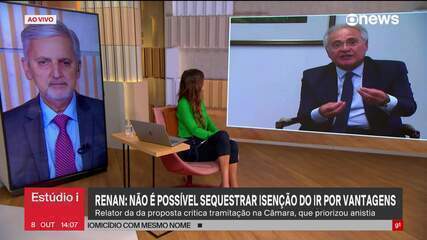 Isenção do IR: Renan Calheiros quer tramitação rápida