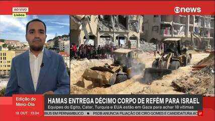 Hamas devolve 10º corpo de refém a Israel
