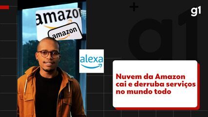 Nuvem da Amazon cai e derruba serviços no mundo todo