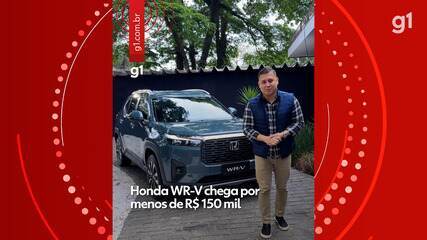 Novo Honda WR-V chega por menos de R$ 150 mil