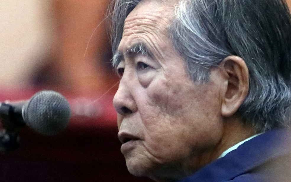 O ex-presidente do Peru, Alberto Fujimori, em foto de arquivo. — Foto: Reuters/Mariana Bazo