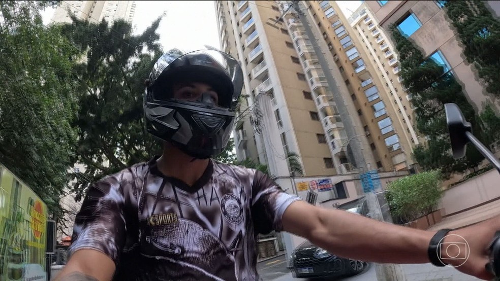 Brasil nunca teve tanta gente trabalhando como entregador ou motorista por aplicativo, diz IBGE — Foto: Reprodução/TV Globo