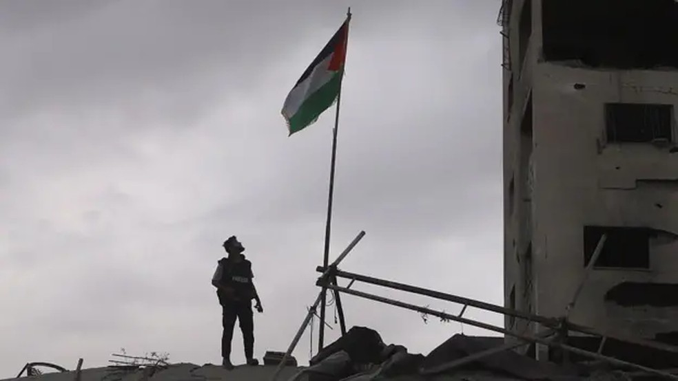 Por mais debilitado que esteja, o Hamas está longe de ter se esgotado — Foto: Anadolu via Getty Images