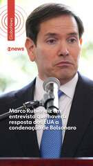 Marco Rubio diz que haverá resposta à condenação de Bolsonaro