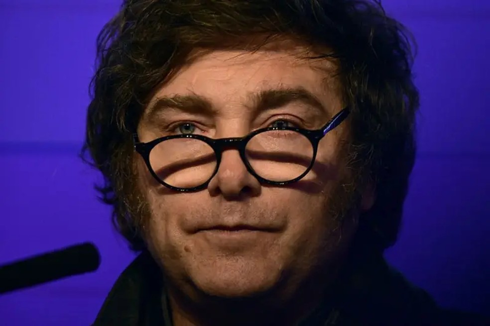 Milei completará 55 anos em 22 de outubro — e parece estar vivendo um 'inferno astral' — Foto: Getty Images via BBC