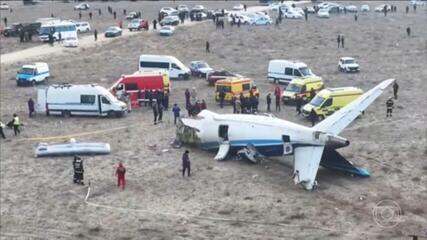 Acidente com avião da Embraer no Cazaquistão matou 38 pessoas em dezembro de 2024.