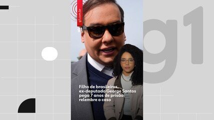Filho de brasileiros, ex-deputado George Santos pega 7 anos de prisão